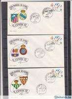 Espagne 1982 FDC's FIFA World Cup ESPANA 82, Timbres & Monnaies, Affranchi, Envoi