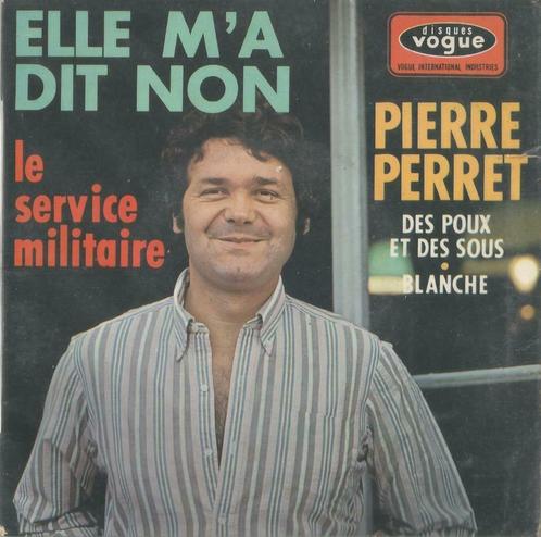 Pierre Perrin – Le service militaire / Blanche + 2 - Single, Cd's en Dvd's, Vinyl Singles, EP, Pop, 7 inch, Ophalen of Verzenden