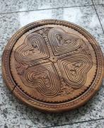 Decoratief houten dienblad in de vorm van een mand, Ophalen of Verzenden