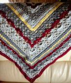 Châle fait main neuf, Enlèvement, Neuf