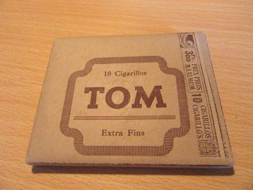 cigarillos TOM extra fins (anciens, paquet complet), Collections, Articles de fumeurs, Briquets & Boîtes d'allumettes, Neuf, Enlèvement ou Envoi
