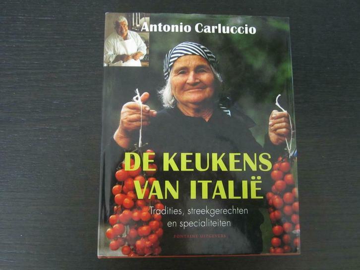De keukens van Italië  -Antonio Carluccio-, Boeken, Kookboeken, Italië, Ophalen of Verzenden