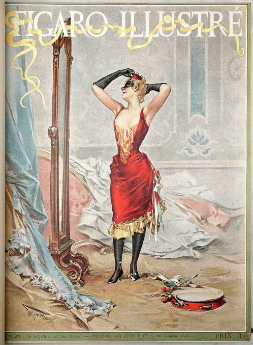 Figaro Illustré 1892 Jaargang - Gustave Jacquet Napoleon etc, Antiquités & Art, Antiquités | Livres & Manuscrits, Enlèvement ou Envoi