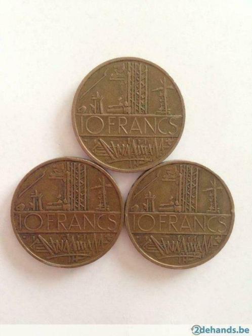 Oude Franse munt: 10 francs 1976 (République française), Timbres & Monnaies, Monnaies | Europe | Monnaies non-euro, Monnaie en vrac