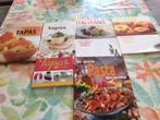 6 livres de cuisine, Livres, Livres de cuisine, Comme neuf, Espagne, Tapas, Snacks et Dim Sum, Enlèvement ou Envoi