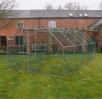 Poulailler Enclos Parc 6x3x2m chatière volière XXL 18m², Animaux & Accessoires, Envoi, Neuf