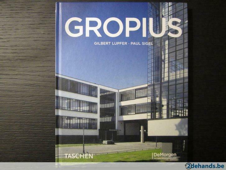Gropius (Gilbert Lupfer - Paul Sigel), Boeken, Kunst en Cultuur | Architectuur, Gelezen, Ophalen of Verzenden