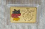 Bundesrepublik Deutschland - Gold Plated Art Bar - Mint, Envoi
