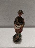 Vintage Papier Mache - Solido Belge - Soldat Batteur, Utilisé, Enlèvement ou Envoi