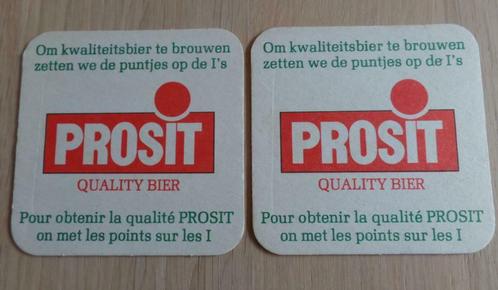 Bierviltjes Prosit Quality Bier, Verzamelen, Biermerken, Zo goed als nieuw, Viltje(s), Overige merken, Ophalen of Verzenden