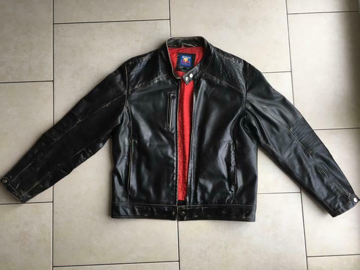 Veste en cuir Kini KTM, Kleding | Heren, Jassen | Winter, Zo goed als nieuw, Maat 52/54 (L), Zwart