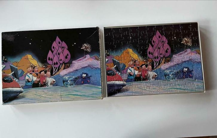 Suske en wiske puzzel clipper jaren 1970 koko, Verzamelen, Stripfiguren, Gebruikt, Overige typen, Suske en Wiske, Ophalen of Verzenden