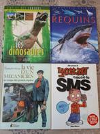 BD's divers et imagerie requins et dinosaures, Livres, Utilisé, Enlèvement ou Envoi