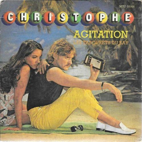 Christophe ‎– Agitation / Les Tabourets Du Bar, CD & DVD, Vinyles | Pop, 1960 à 1980, Autres formats, Envoi