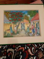 tableau art Haïtien d Emile Pierette, Antiquités & Art, Art | Lithographies & Sérigraphies, Enlèvement