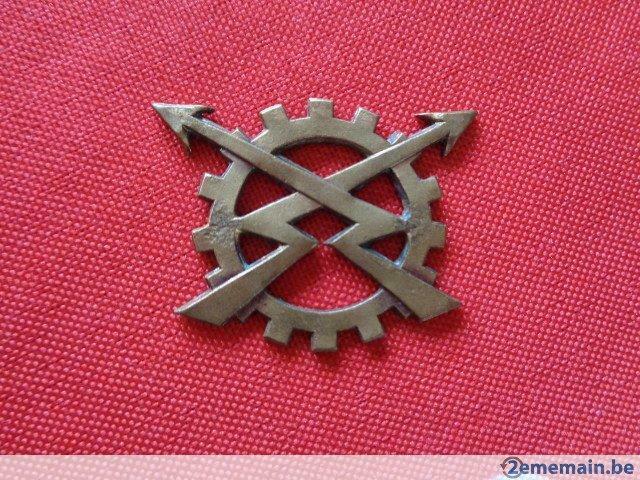 Insigne militaire Belge. "TTR Transmissions"., Verzamelen, Militaria | Algemeen, Ophalen of Verzenden