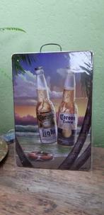 Nieuwe metalen plaat Corona bier, Nieuw, Reclamebord, Verzenden