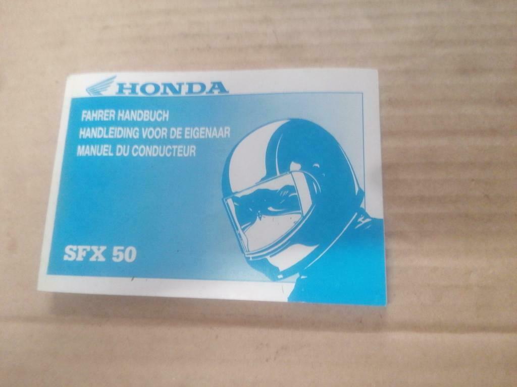 ② Handleiding Honda sfx — Brommeronderdelen | Scooters — 2dehands