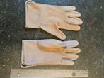 vintage - beige handschoenen, Vintage, Ophalen of Verzenden, Gedragen, Handschoenen