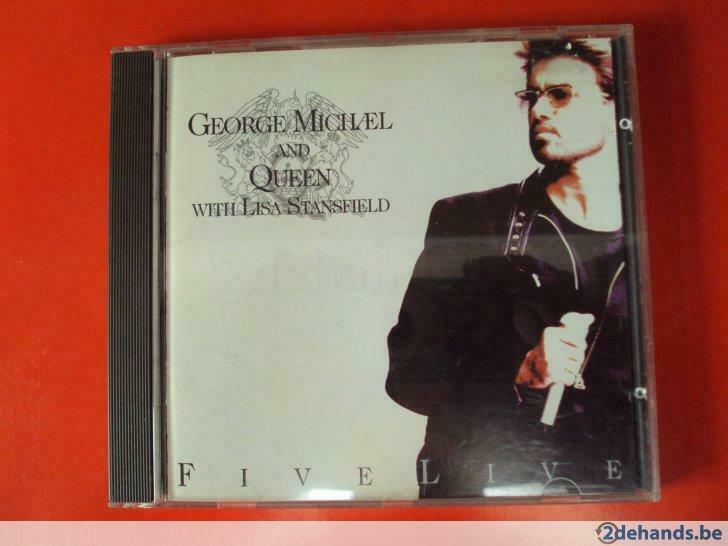 CD "George Michael & Queen" FiVe LiVe anno 1993, CD & DVD, CD | Autres CD, Enlèvement ou Envoi