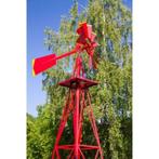 Exclusieve Gigantische USA- Windmolen. Kogelgelagerd! Rood, Tuin en Terras, Tuinwanddecoratie, Ophalen of Verzenden, Nieuw