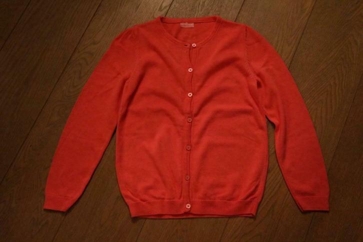 Trui/vestje - 140/146 - LC WAIKIKI - Nieuwstaat - Lichtrood, Kinderen en Baby's, Kinderkleding | Maat 140, Zo goed als nieuw, Meisje