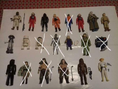 Star Wars vintage lot 23, Collections, Star Wars, Utilisé, Enlèvement ou Envoi