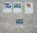 4 Pokémonkaarten Basic Fletchling, Utilisé, Enlèvement ou Envoi
