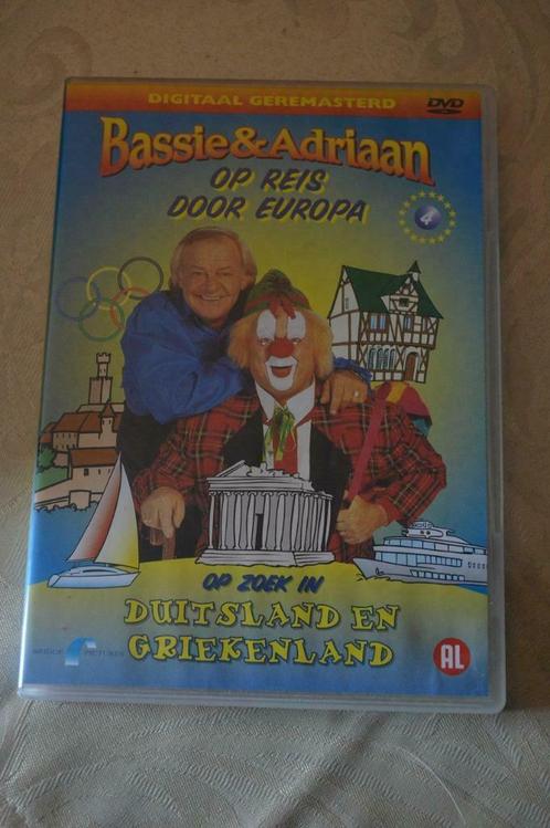 Bassie & Adriaan Op Reis Door Europa Deel 4, CD & DVD, DVD | Enfants & Jeunesse, TV fiction, Tous les âges, Enlèvement ou Envoi