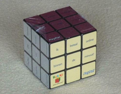 Rubik's Cube kubus promotie object PayPal, Hobby & Loisirs créatifs, Sport cérébral & Puzzles, Neuf, Rubik's Cube ou Puzzle 3D