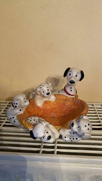 Porte savon les dalmatiens 15 cm sur 13 cm bon état