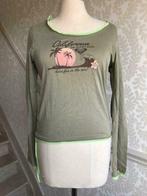 Roxy Khaki T-shirt, Comme neuf, Taille 36 (S), Rose, Manches longues
