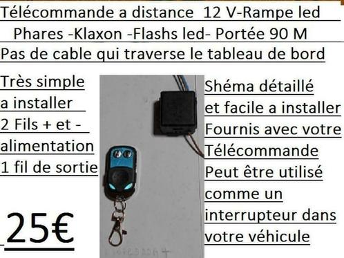 Interrupteur -télécommande pour tout accessoire 12 V, Autos : Divers, Outils de voiture, Neuf, Enlèvement ou Envoi