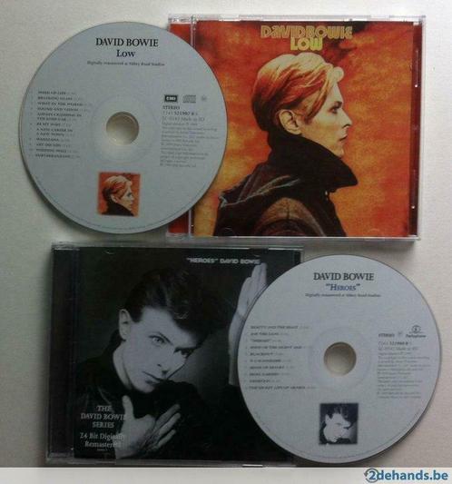 DAVID BOWIE - De Berlijnse albums Low & Heroes (2CD), CD & DVD, CD | Pop, Envoi