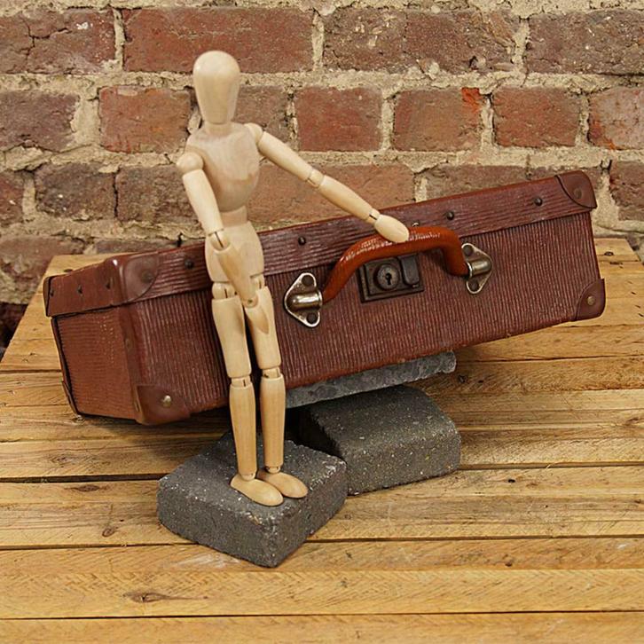 Valies 2019058, Antiek en Kunst, Curiosa en Brocante, Ophalen