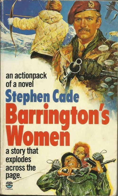 BARRINGTON'S WOMEN - Stephen CADE (ENGELSE TAAL) WAR NOVEL, Livres, Guerre & Militaire, Utilisé, Général, Deuxième Guerre mondiale