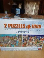 2 puzzels 1000 stukjes  comic collection, Hobby & Loisirs créatifs, Comme neuf, 500 à 1500 pièces, Puzzle, Enlèvement ou Envoi
