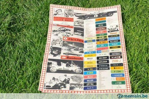 §affiche collector rallye 1970 plaque métal, Verzamelen, Posters, Gebruikt, Ophalen of Verzenden