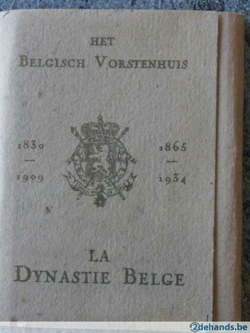 Het Belgisch vorstenhuis1830-1865/1909-1934La Dynastie Belge, Verzamelen, Koningshuis en Royalty, Gebruikt, Ophalen of Verzenden