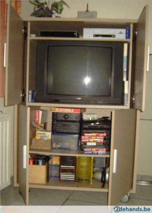 Tv kast, Audio, Tv en Foto, Vintage Televisies, Gebruikt