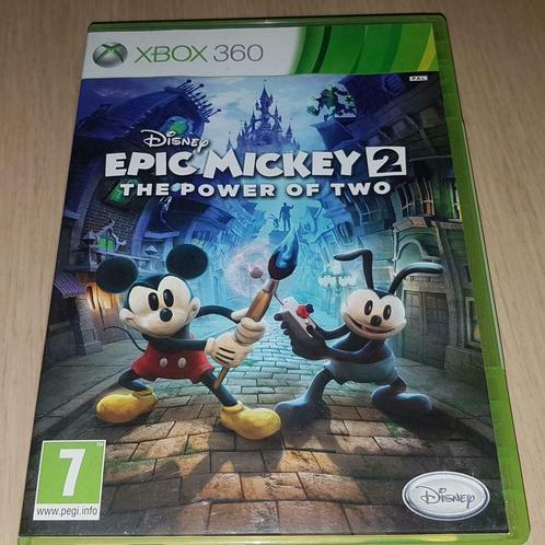 Epic mickey 2, Consoles de jeu & Jeux vidéo, Jeux | Xbox 360, Comme neuf, Enlèvement ou Envoi