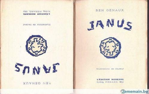 Ben GENAUX - JANUS - illustré - numéroté - Ed. Moderne 1940, Livres, Poèmes & Poésie, Utilisé, Enlèvement ou Envoi