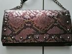 Pochette David Jones, Handtassen en Accessoires, Tassen | Damestassen, Ophalen of Verzenden, Zo goed als nieuw, Bruin, Avondtasje