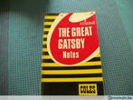 book "the great gatsby". fitzgerald. notes."p.northman., Verzenden, Gelezen