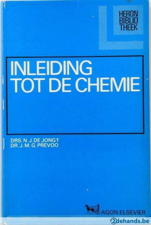 Inleiding tot de chemie, Boeken, Studieboeken en Cursussen, Gelezen, Ophalen of Verzenden