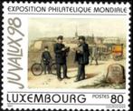 Luxembourg 1997 : Exposition philatélique JUVALUX 98, Luxembourg, Envoi, Non oblitéré