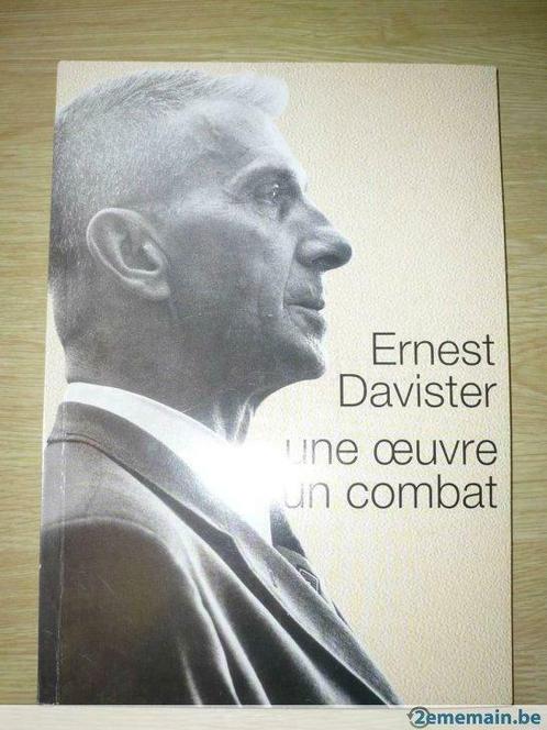 Ernest Davister une oeuvre combat livre syndicat socialiste, Livres, Politique & Société, Utilisé, Enlèvement