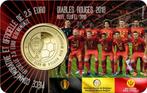 Pièce 2,5 € commémorative officielle des Diables Rouges 2018, Postzegels en Munten, Ophalen, België, Overige waardes, Setje