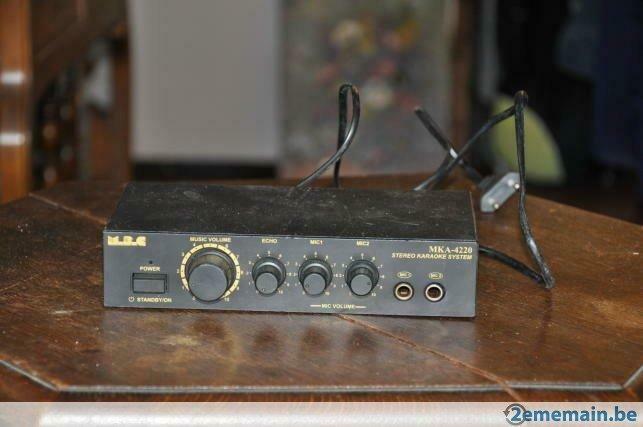 stereo karaoké system mka 4220, TV, Hi-fi & Vidéo, Appareils professionnels, Enlèvement ou Envoi