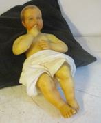 antieke wassen baby kindje  volledig in de was, Antiek en Kunst, Verzenden